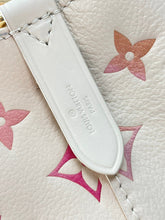 NÉONOÉ BB 20 IN SUNRISE AQUARELLE MONOGRAM EMPREINTE LEATHER